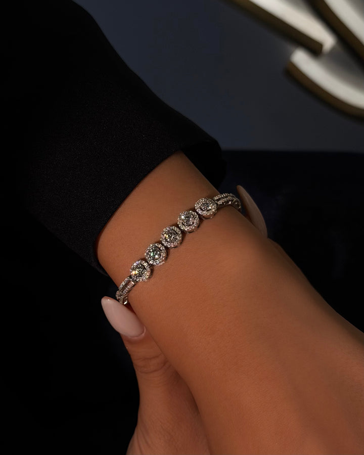 ROUNDS BRACELET | MOISSANITE DIAMOND