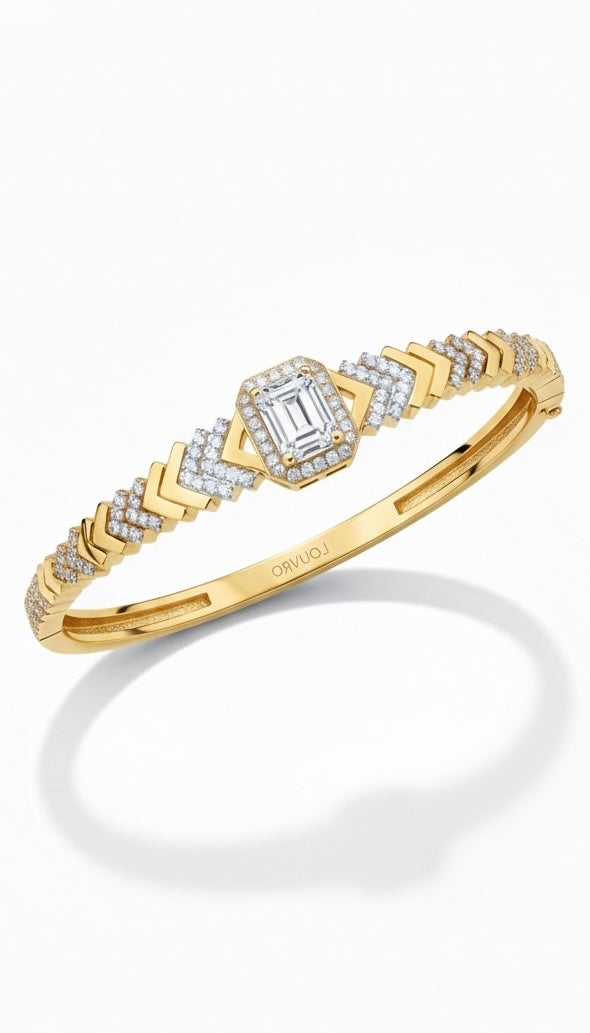 14K GOLD BANGEL | 6.8Gr