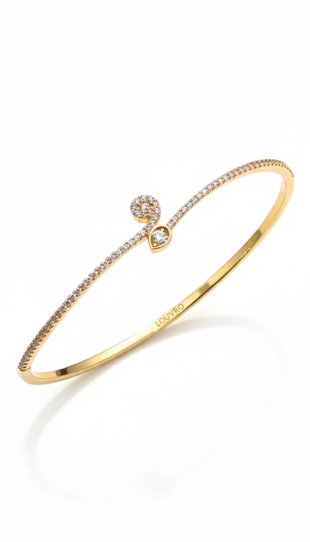 14K GOLD BANGEL | 4.3Gr