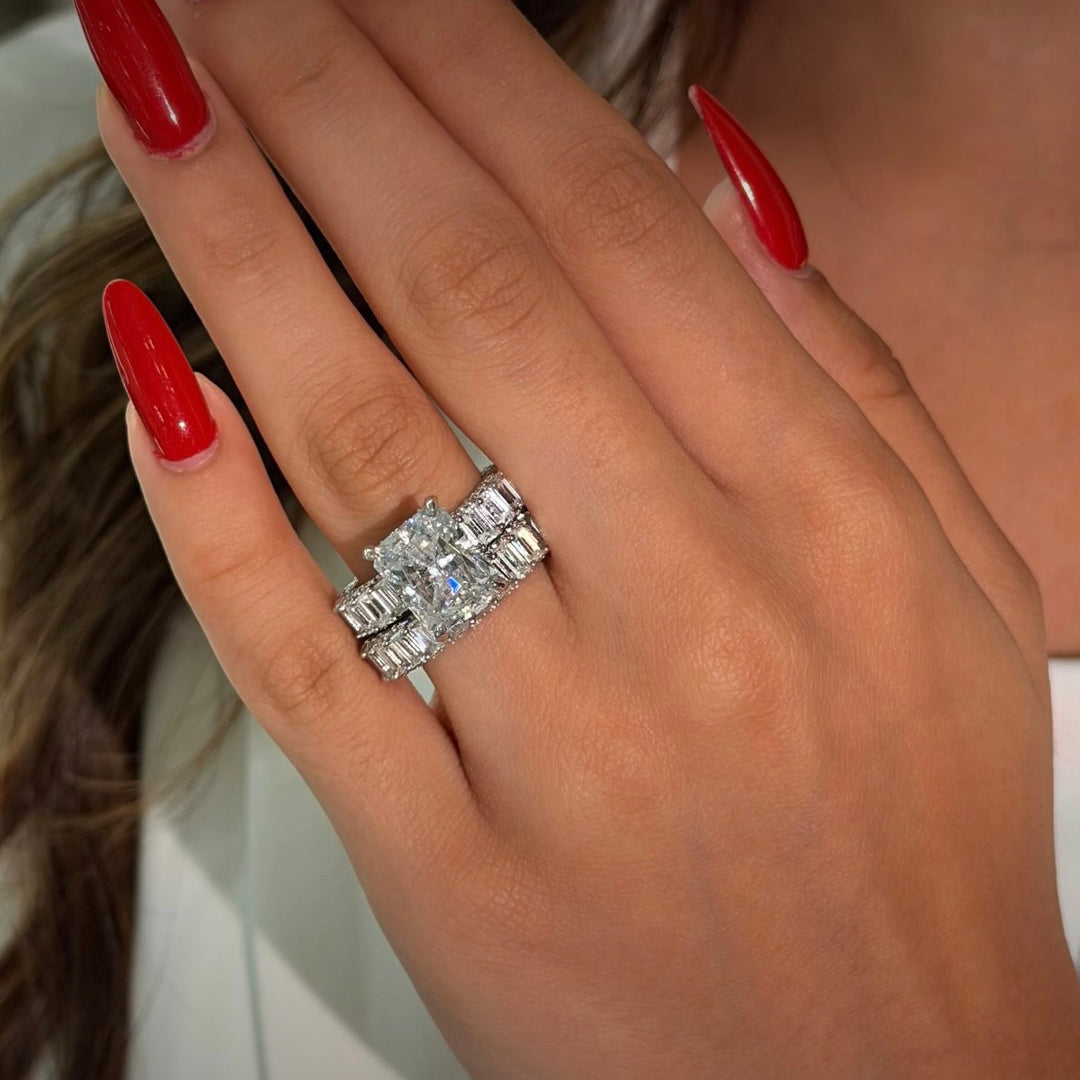 AHD AL QOLOUB RING | MOISSANITE DIAMOND