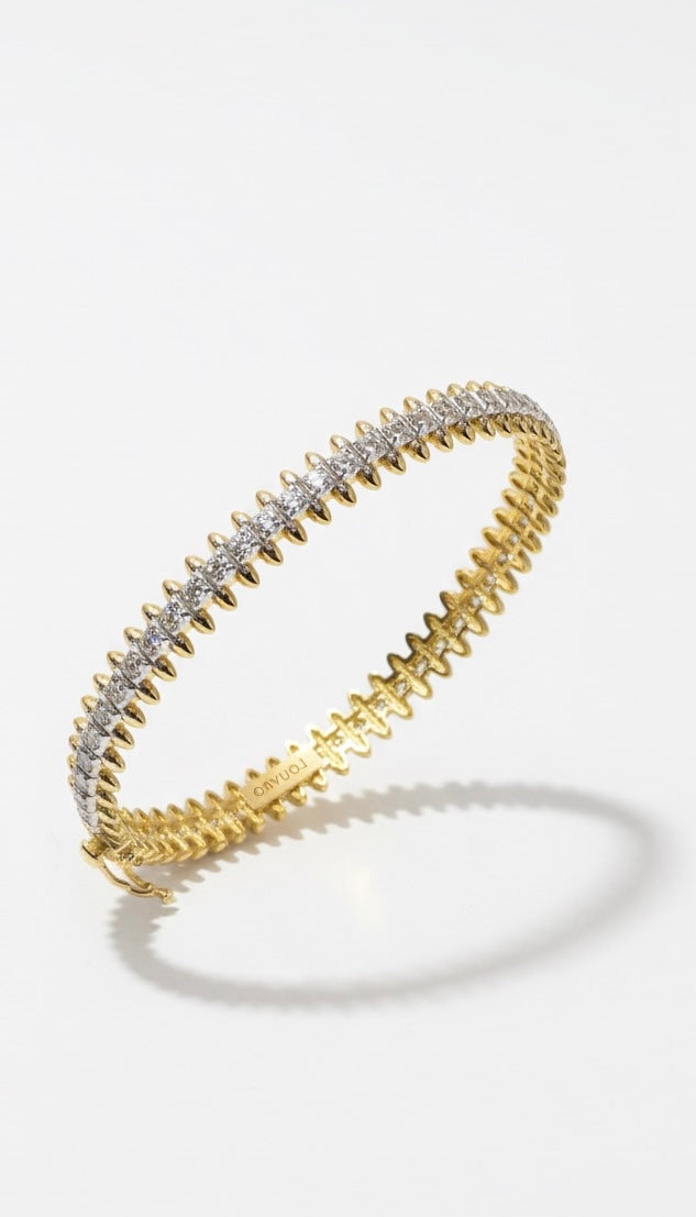 14K GOLD BANGEL | 14.2Gr