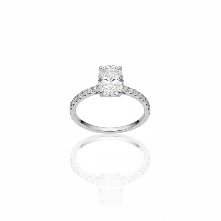 1.7Ct LAB GROWN DIAMOND RING - IGI CERTIFICATE