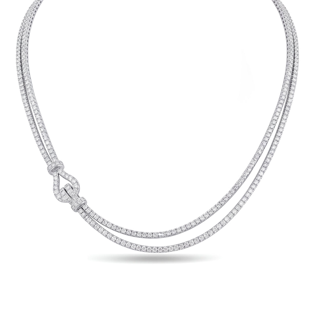 DIAMOND NECKLACE 15.80 CT | MOISSANITE