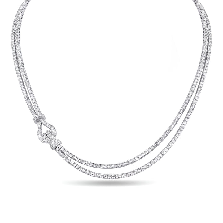 DIAMOND NECKLACE 15.80 CT | MOISSANITE