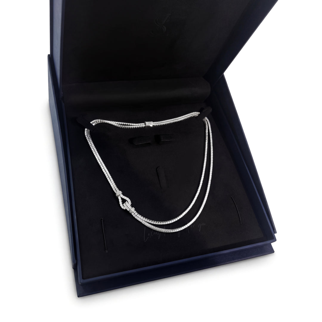 DIAMOND NECKLACE 15.80 CT | MOISSANITE