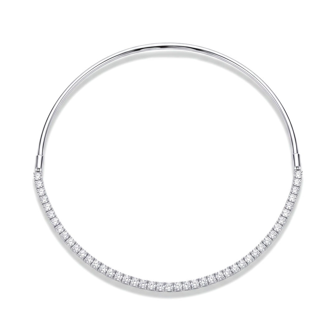DIAMOND NECKLACE 10.20 CT | MOISSANITE