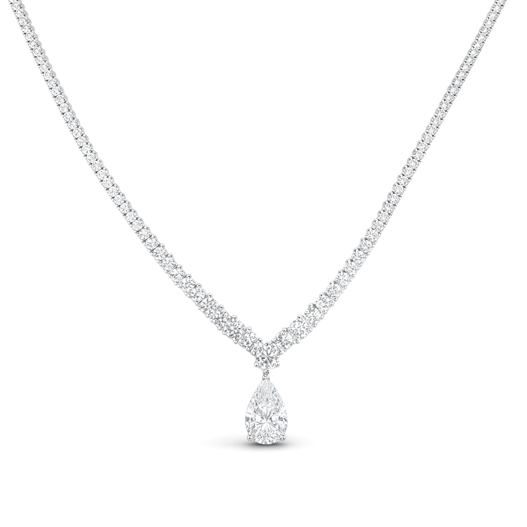 DIAMOND NECKLACE 12.57CT | MOISSANITE
