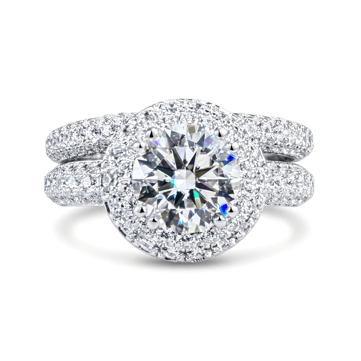 QAMARAYAN RING | MOISSANITE DIAMOND