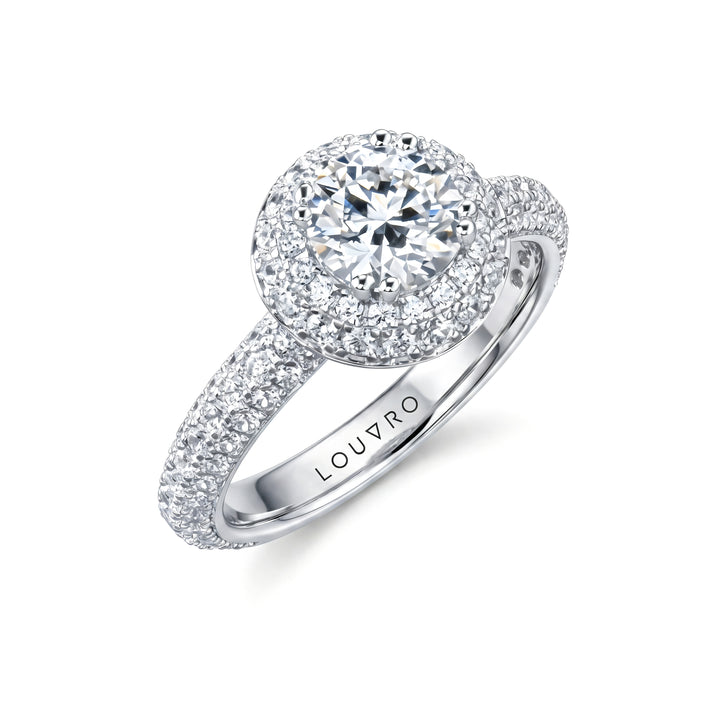 QAMARAYAN RING | MOISSANITE DIAMOND