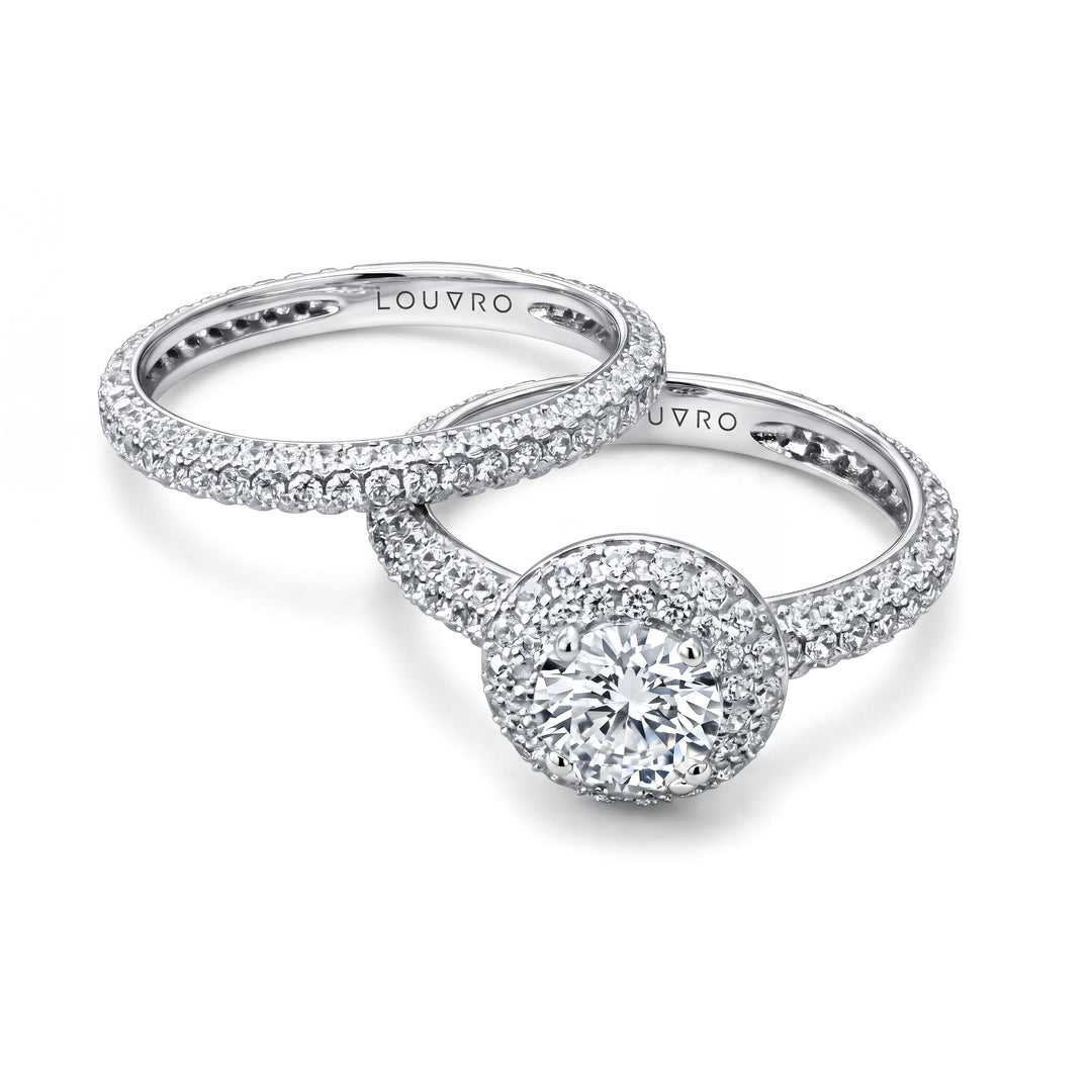 QAMARAYAN RING | MOISSANITE DIAMOND