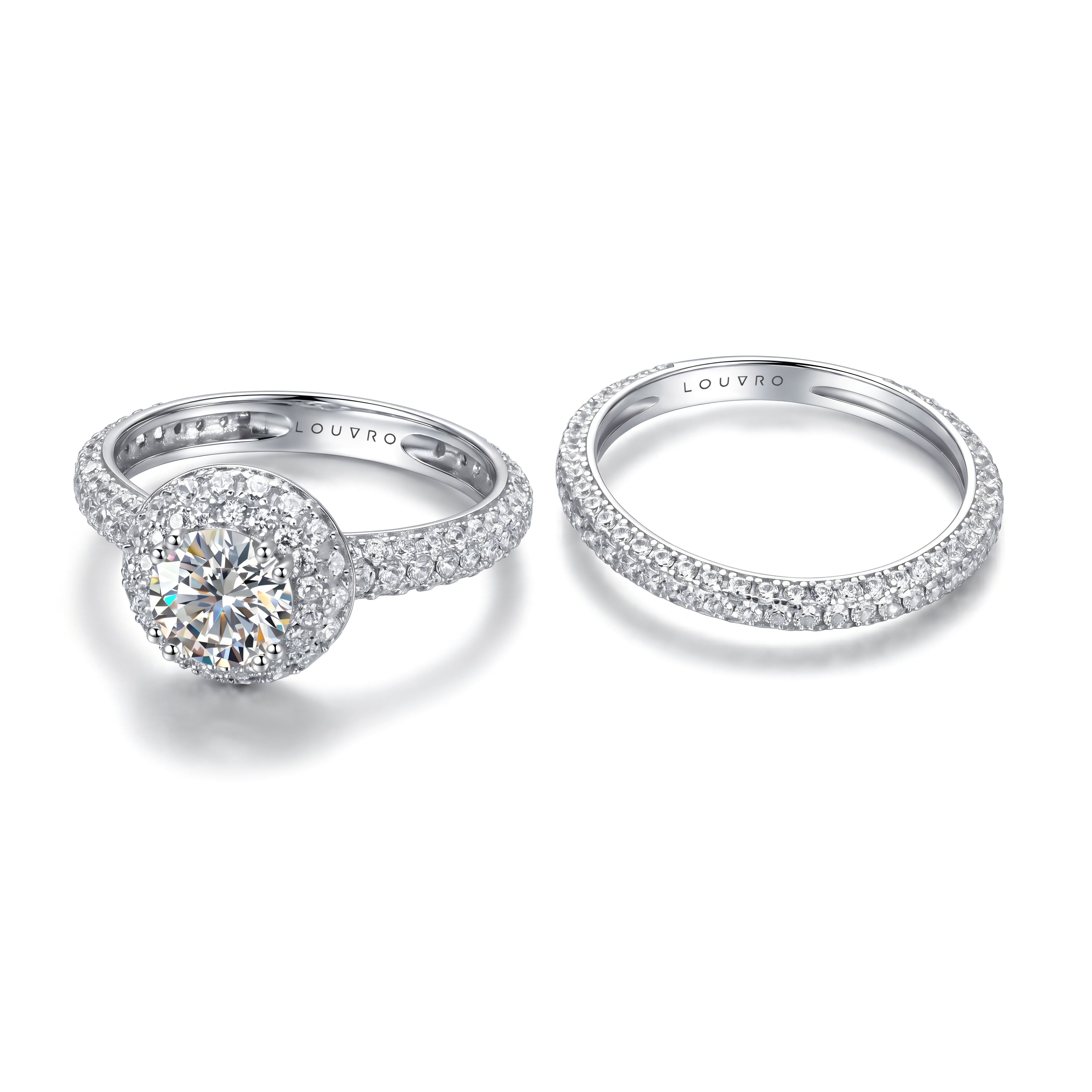 QAMARAYAN RING | MOISSANITE DIAMOND