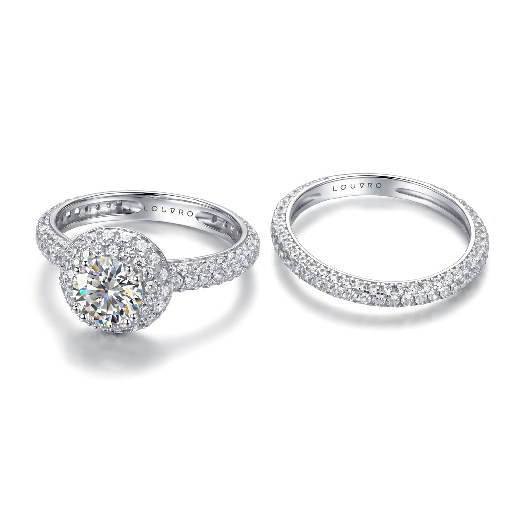 QAMARAYAN RING | MOISSANITE DIAMOND