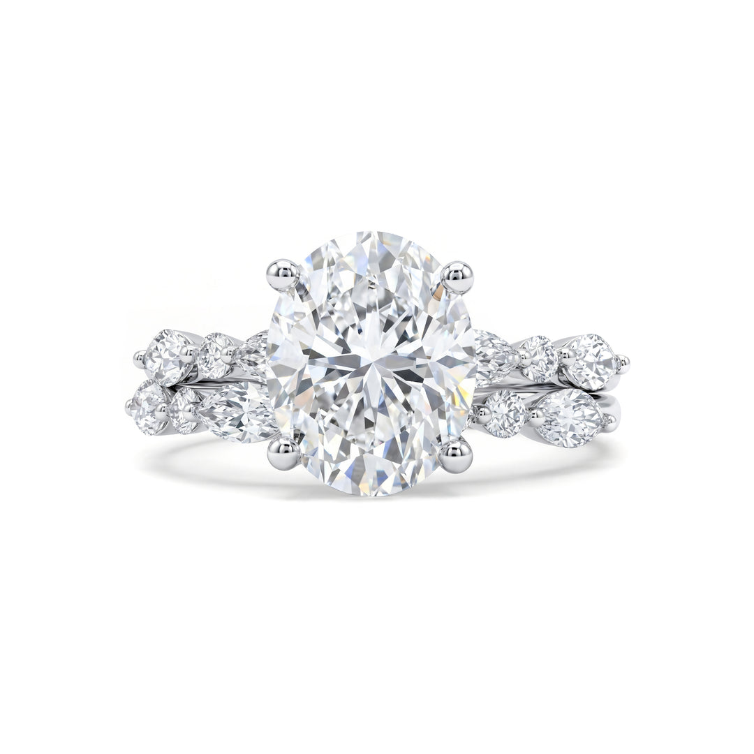 SAFA AL-HOB RING | MOISSANITE DIAMOND