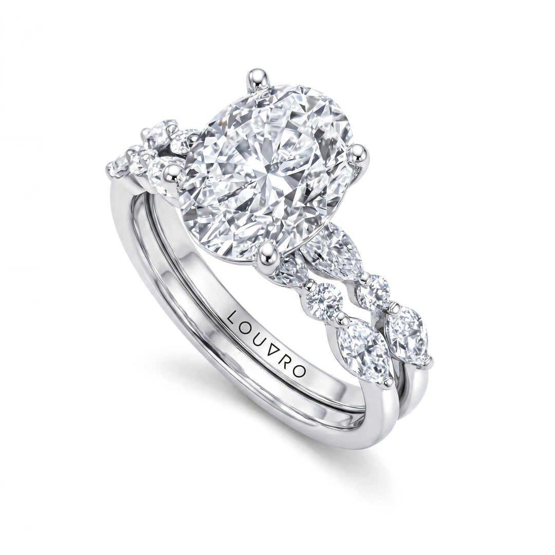 SAFA AL-HOB RING | MOISSANITE DIAMOND