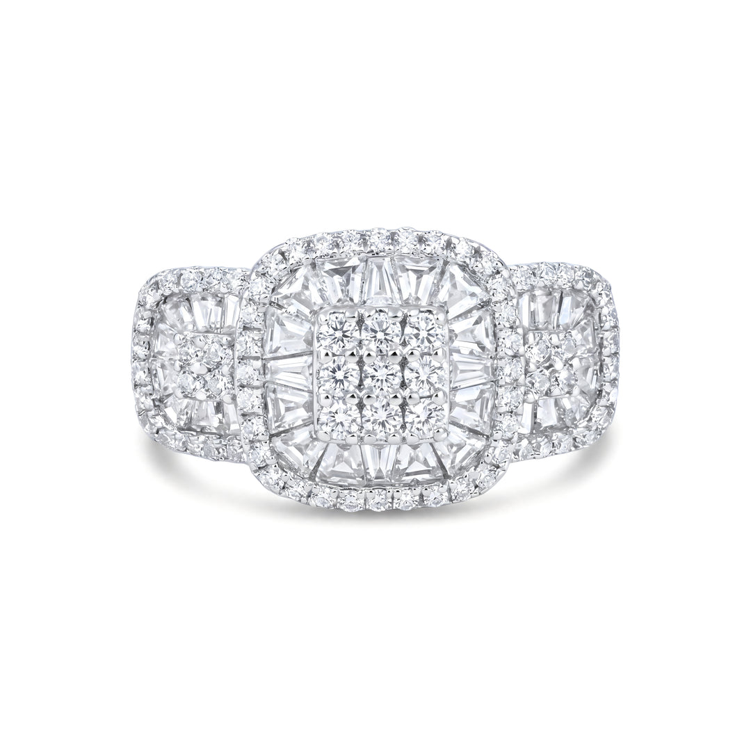 SULTANA TRIO RING | MOISSANITE DIAMOND