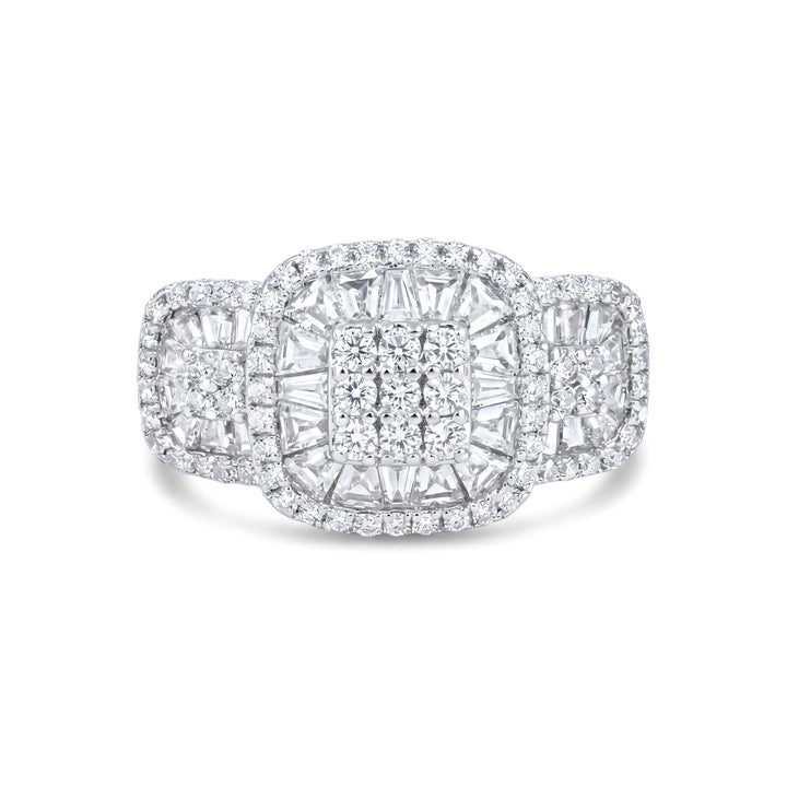 SULTANA TRIO RING | MOISSANITE DIAMOND