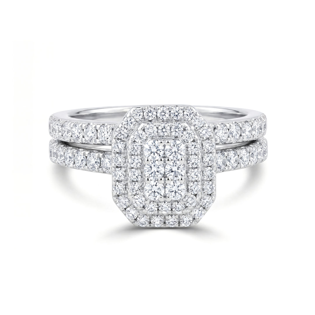 NOOR² RING | MOISSANITE DIAMOND