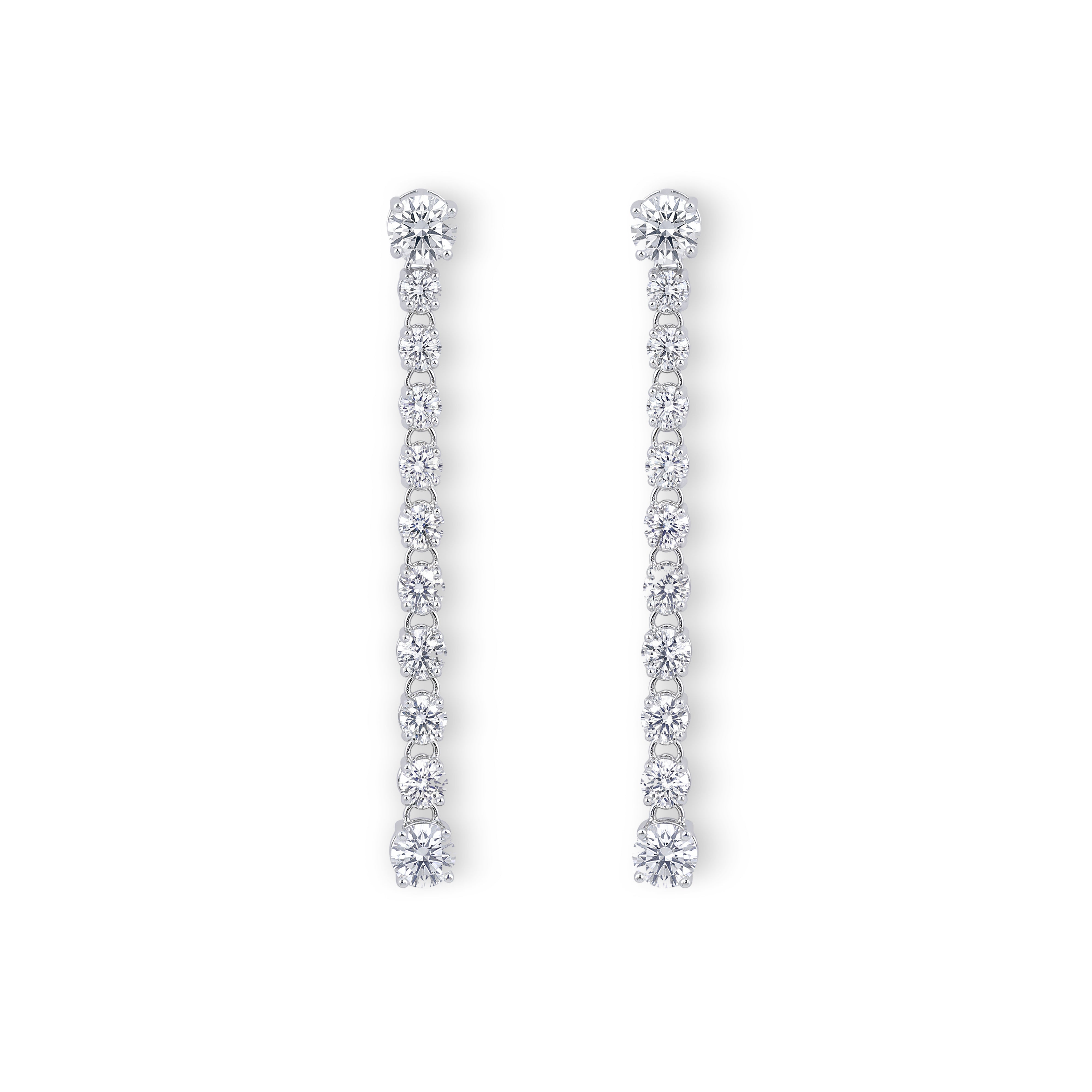 SILSILAT AL-NOOR EARRINGS | MOISSANITE DIAMOND