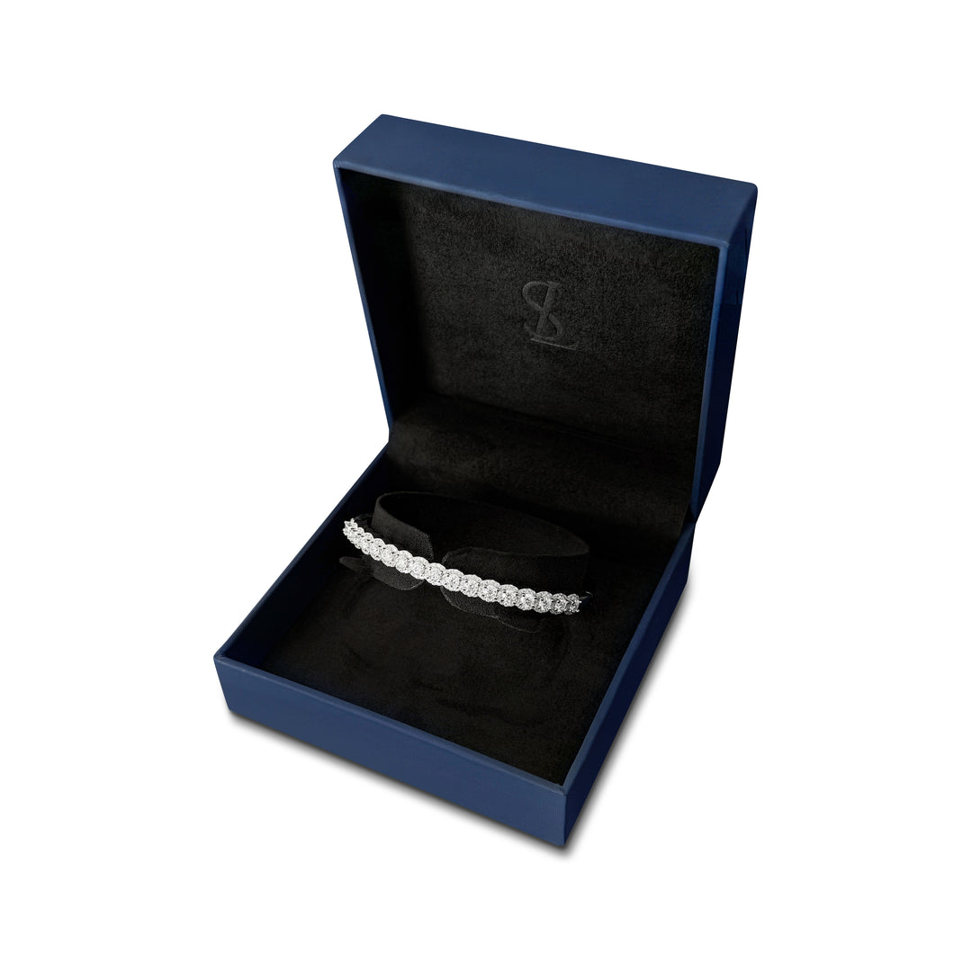 AURA TENNIS BANGLE | MOISSANITE DIAMOND