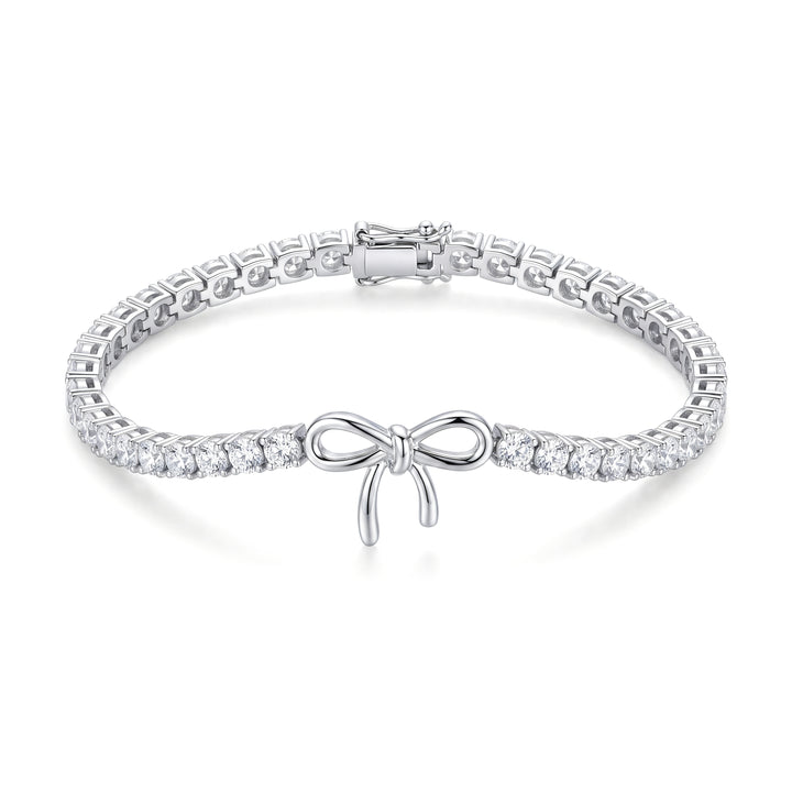 GIRLY TENNIS BRACELET | MOISSANITE DIAMOND
