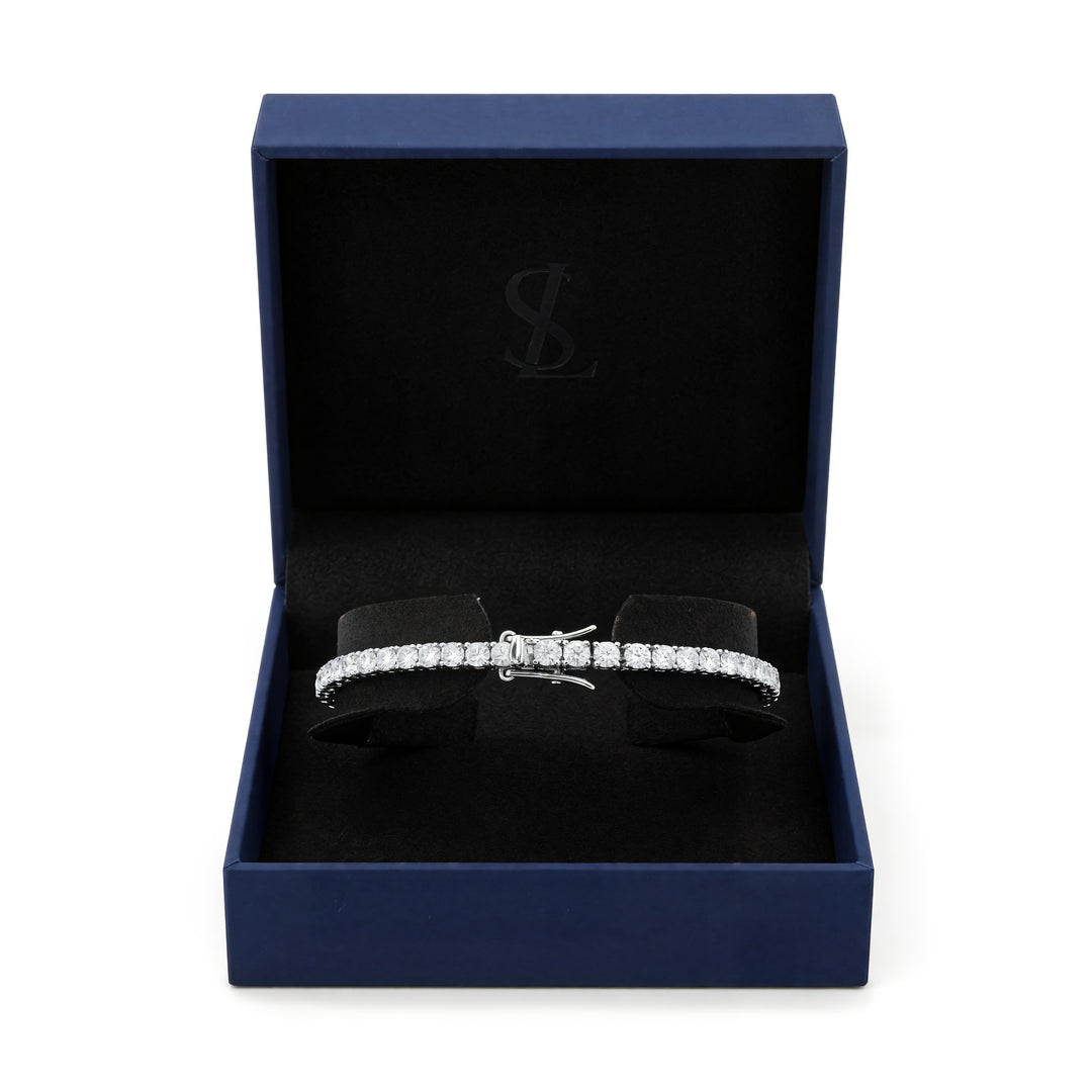 GIRLY TENNIS BRACELET | MOISSANITE DIAMOND
