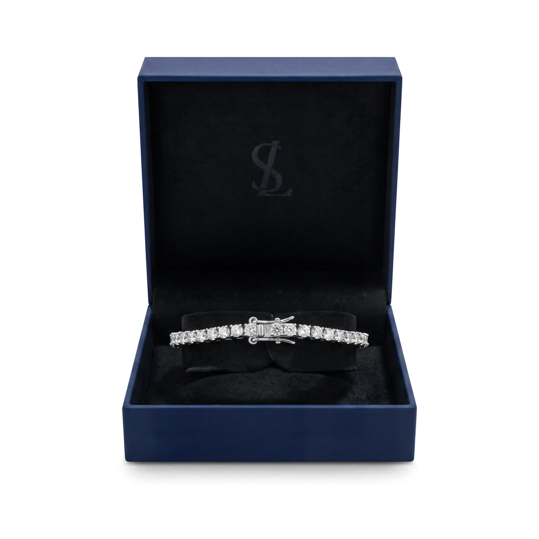 PRINCESS TENNIS BRACELET | MOISSANITE DIAMOND