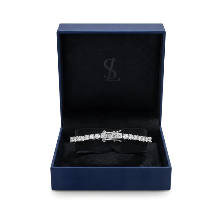 PRINCESS TENNIS BRACELET | MOISSANITE DIAMOND