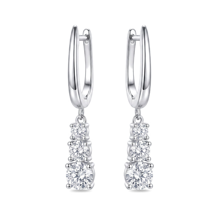 EARRINGS | 3.00 CARAT MOISSANITE DIAMOND