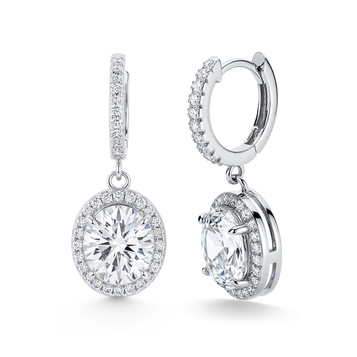 EARRINGS | 4.10 CARAT MOISSANITE DIAMOND