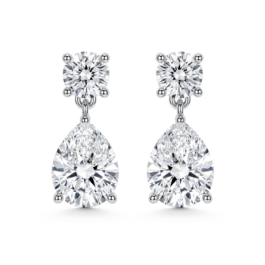 EARRINGS | 5.00 CARAT MOISSANITE DIAMOND