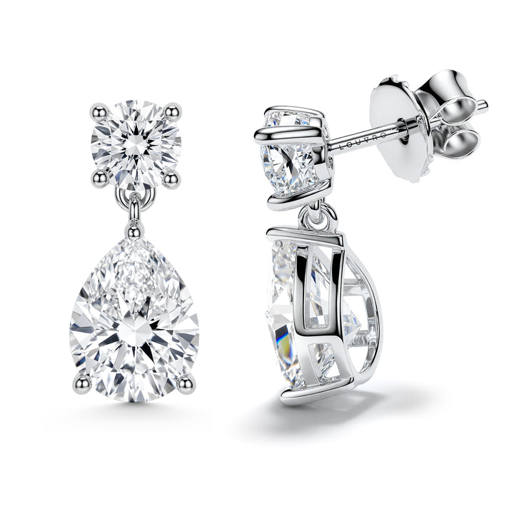 EARRINGS | 5.00 CARAT MOISSANITE DIAMOND