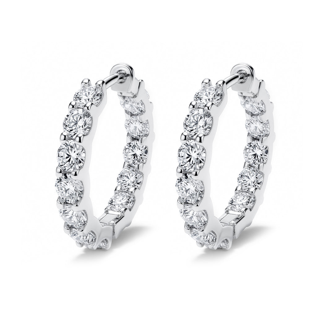 EARRINGS | 2.60 CARAT MOISSANITE DIAMOND