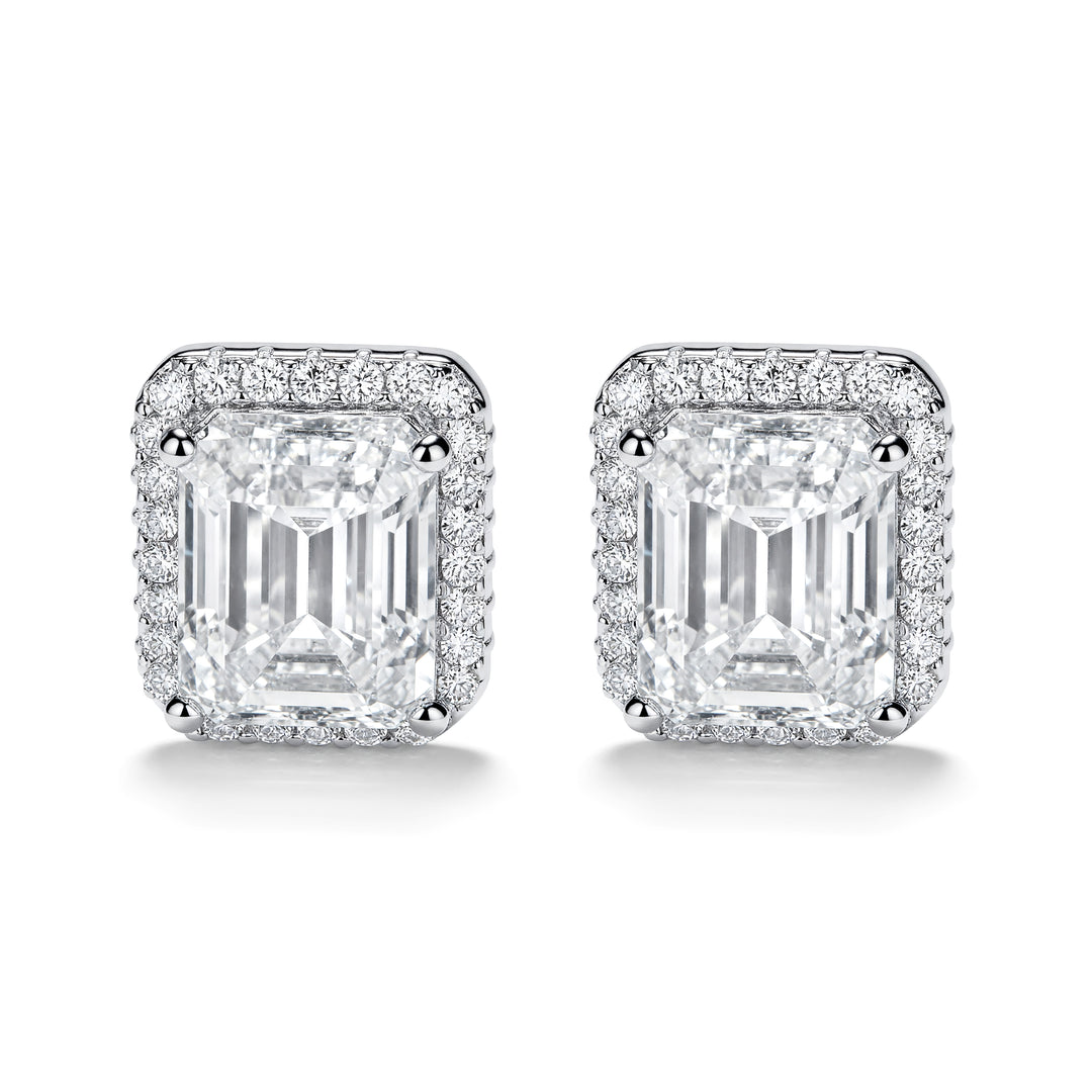 EARRINGS | 4.10 CARAT MOISSANITE DIAMOND