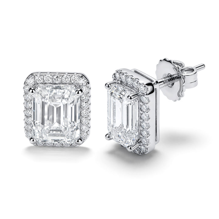 EARRINGS | 4.10 CARAT MOISSANITE DIAMOND