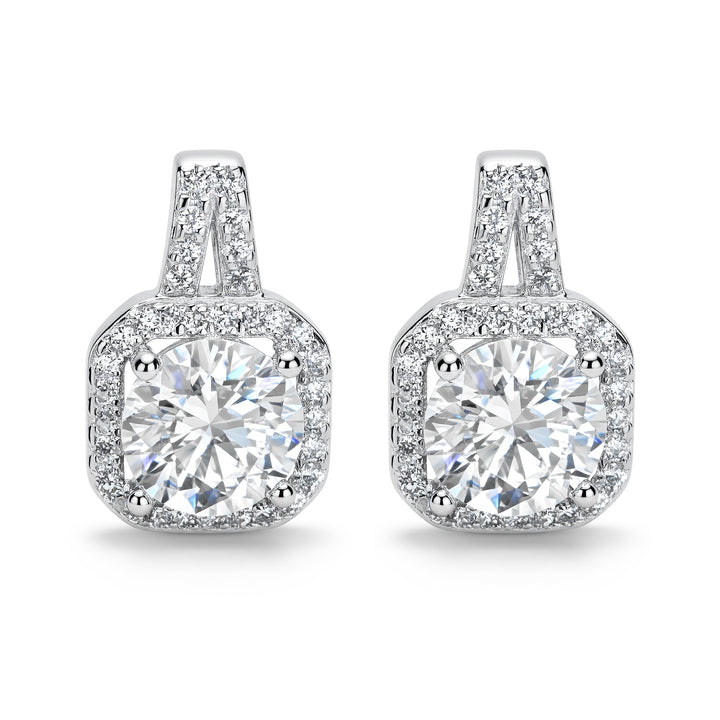 EARRINGS | 2.20 CARAT MOISSANITE DIAMOND