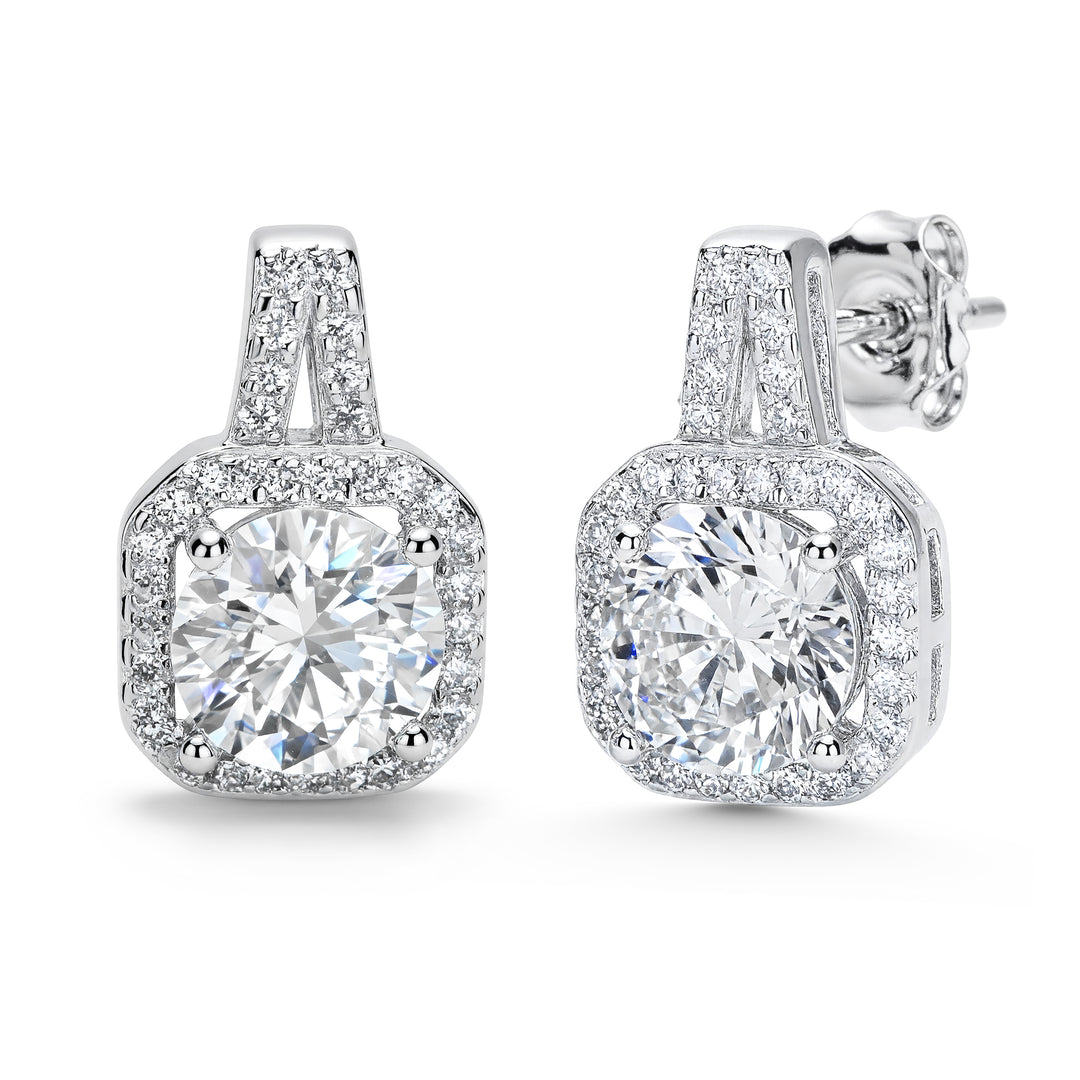 EARRINGS | 2.20 CARAT MOISSANITE DIAMOND