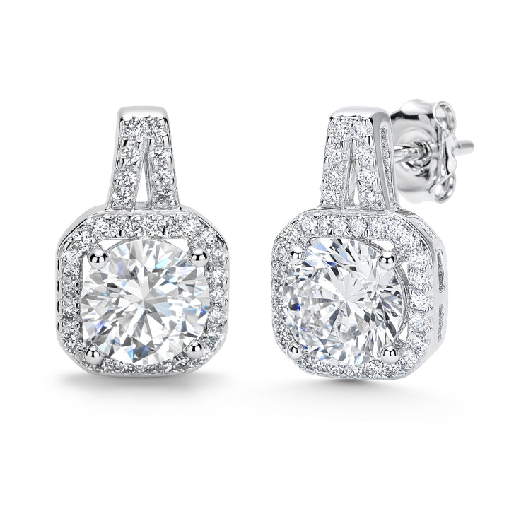 EARRINGS | 2.20 CARAT MOISSANITE DIAMOND