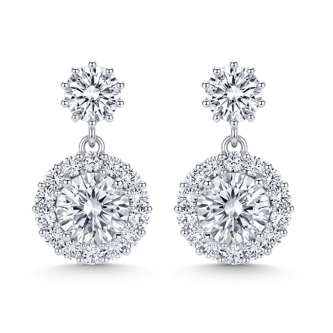 EARRINGS | 2.50 CARAT MOISSANITE DIAMOND
