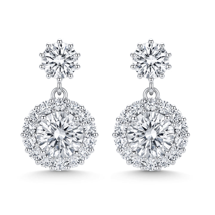 EARRINGS | 2.50 CARAT MOISSANITE DIAMOND