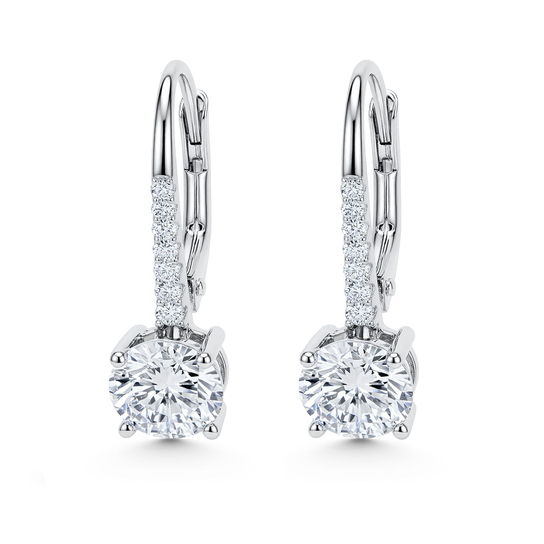 EARRINGS | 2.15 CARAT MOISSANITE DIAMOND