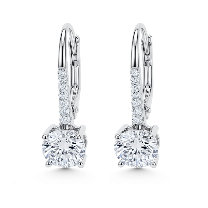 EARRINGS | 2.15 CARAT MOISSANITE DIAMOND