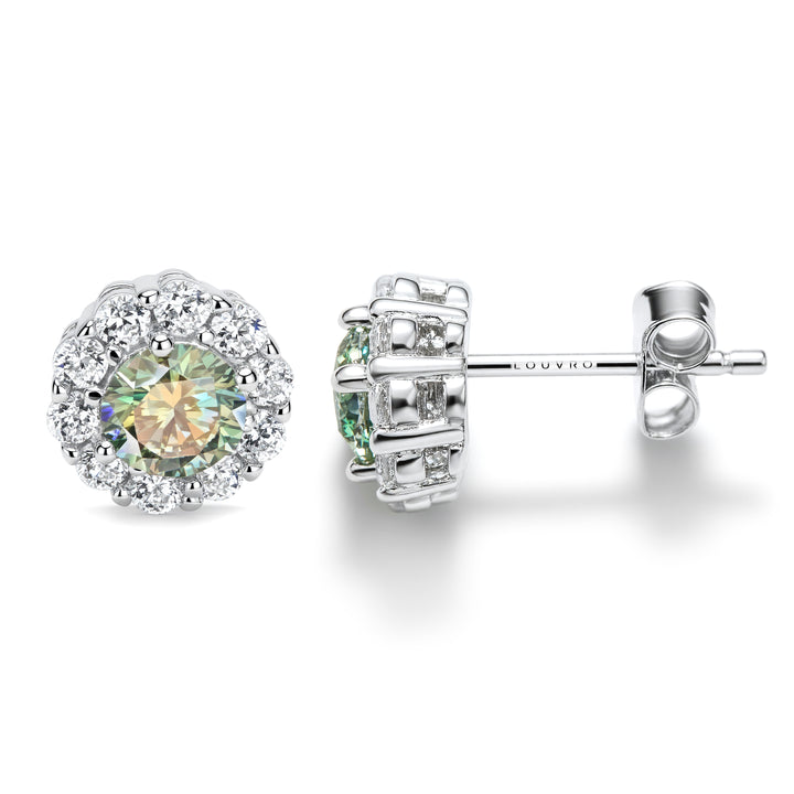 EARRINGS | 1.40 CARAT MOISSANITE DIAMOND