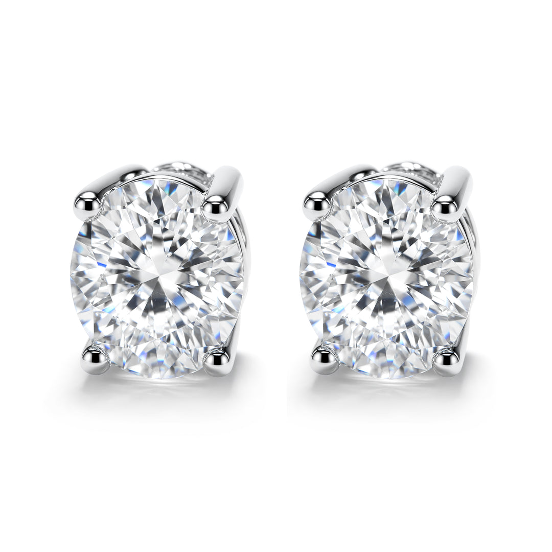 EARRINGS | 4.00 CARAT MOISSANITE DIAMOND