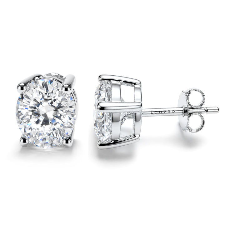 EARRINGS | 4.00 CARAT MOISSANITE DIAMOND