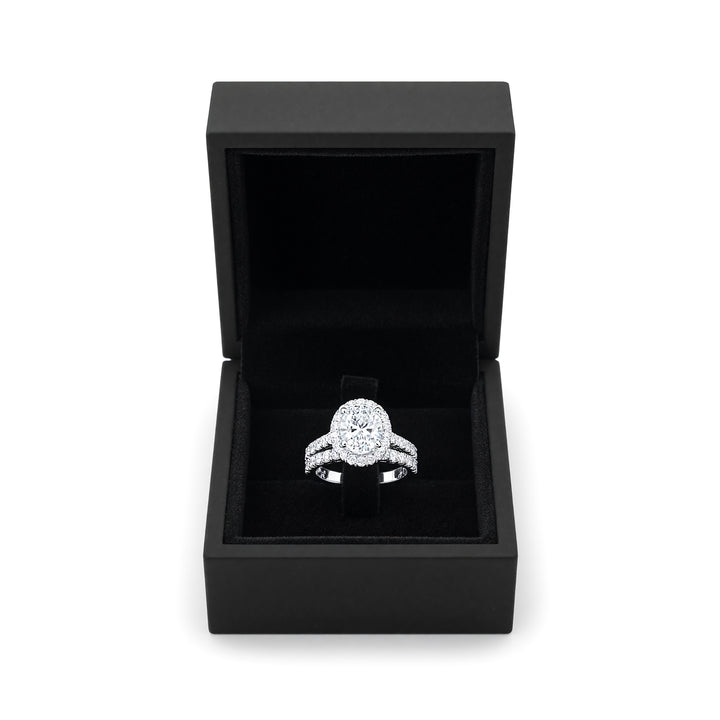 DIAMONDS TWINS RING | MOISSANITE 3.00 Carat