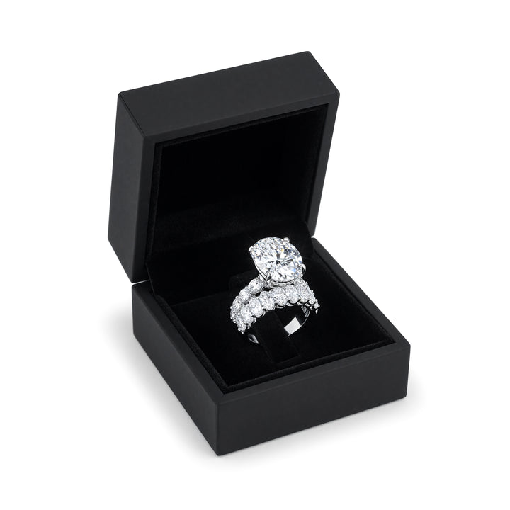 DIAMONDS TWINS RING | MOISSANITE 15.42 Carat