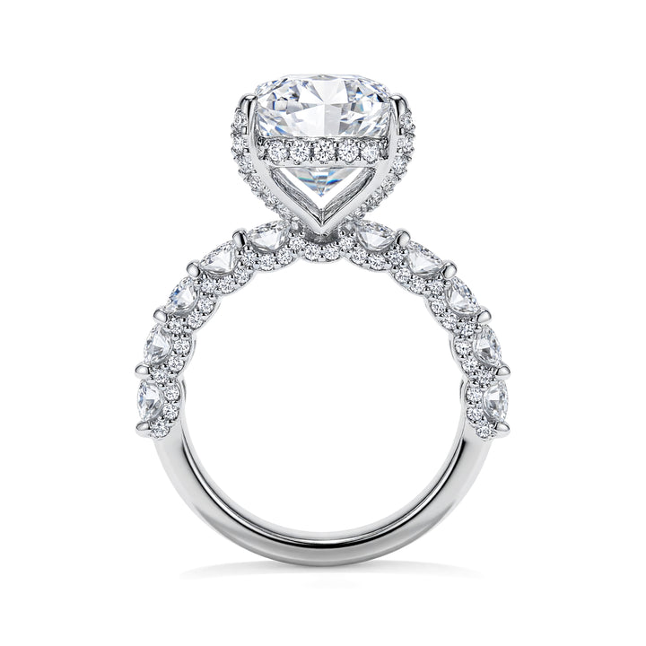 DIAMONDS TWINS RING | MOISSANITE 15.42 Carat