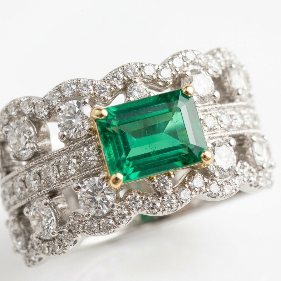 DIAMOND RING | MOISSANITE