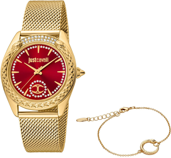 JUST CAVALLI WATCH + BRACELET