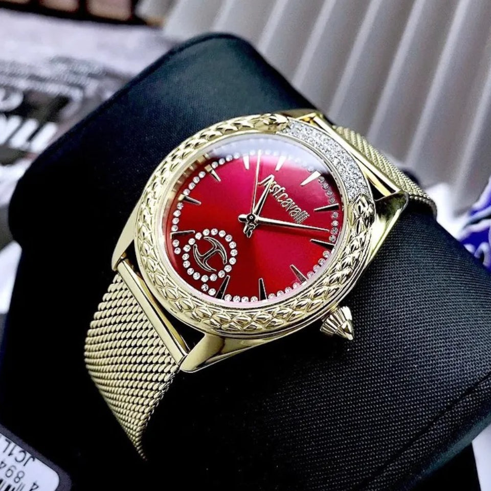 JUST CAVALLI WATCH + BRACELET